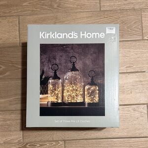 Pre-Lit Cloche Set - Black